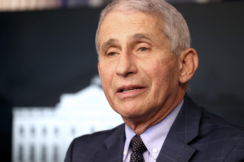 Anthony Fauci, director of the National Institute of Allergy and Infectious Diseases, speaks during a White House Coronavirus Task Force press briefing in the James Brady Press Briefing Room at the White House on November 19, 2020 in Washington, D.C.