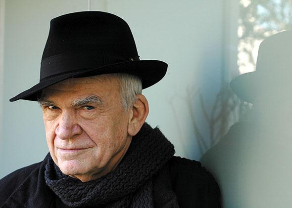 Author Milan Kundera Photo by Catherine HÃ©lie.