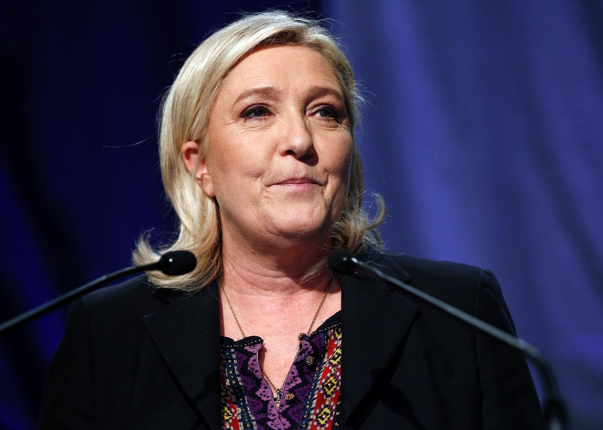 President Marine Le Pen