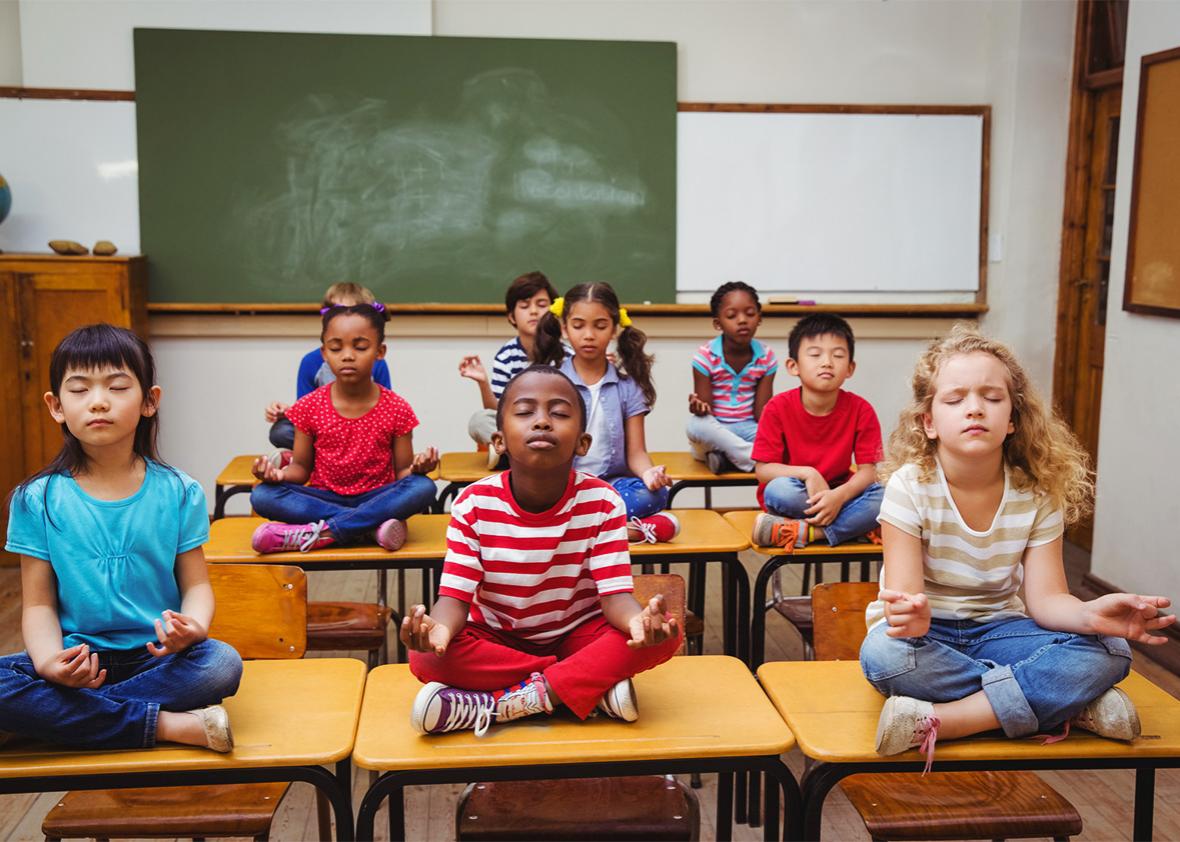 Teaching mindfulness meditation in schools: A skeptic's investigation.