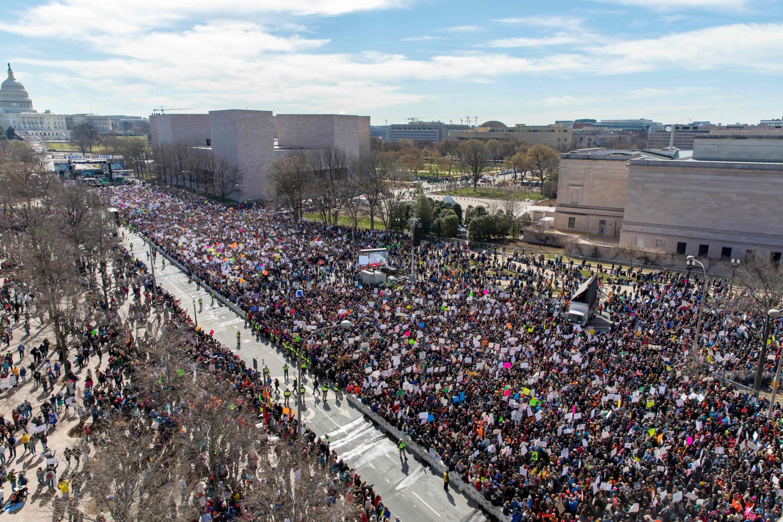 March For Our Lives: Hundreds Of Thousands Take Part In Hundreds Of Gun 