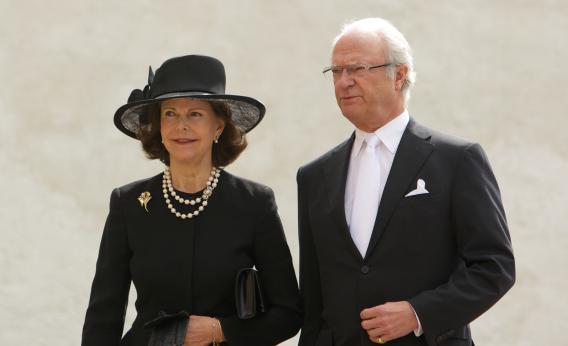 Queen Silvia of Sweden and King Carl XVI Gustaf of Sweden
