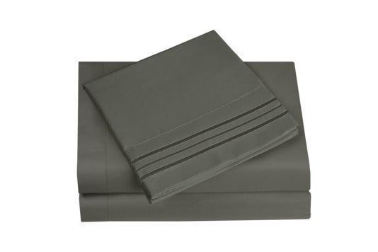 Gray HC Collection sheet set.