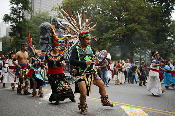 People’s Climate March: New York protest is largest ever, led by ...