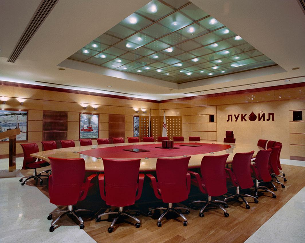 The meeting table of the Board of Directors of LUKOIL Moscow, Russia February 17, 2010