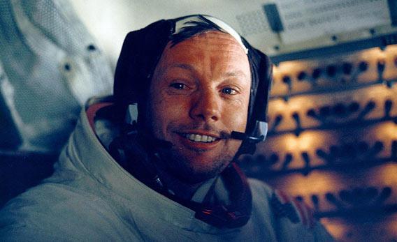 Astronaut Neil Armstrong.
