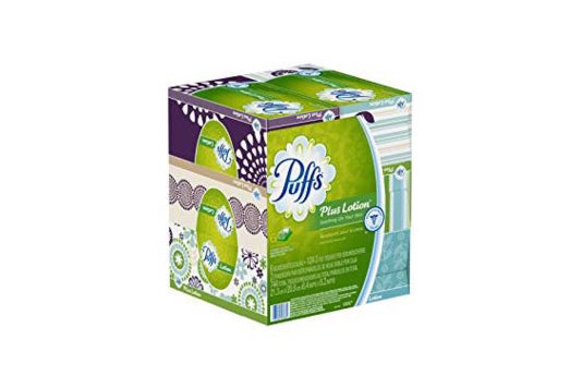 Puffs Plus Lotion Facial Tissues.