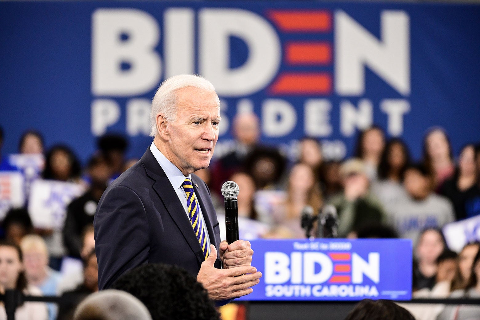 Joe Biden at a campaign event.