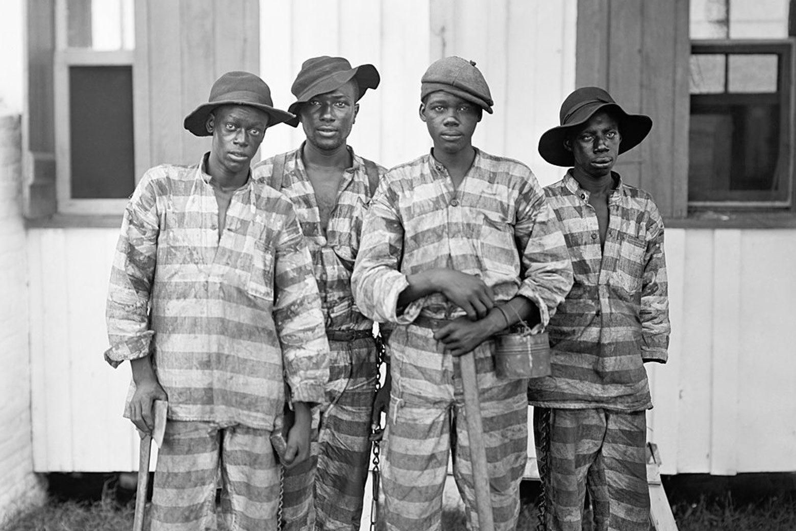 A Southern chain gang between from the 1900s