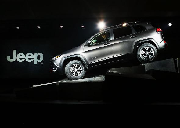 The new version of the Jeep Cherokee.