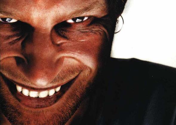 Richard James aka Aphex Twin on the cover of his 1996 Richard D. James Album