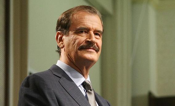 Former Mexican president Vicente Fox