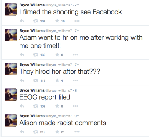 Gunman Vester Flanagan's Twitter, FB profiles: Why they shouldn't have been taken down.