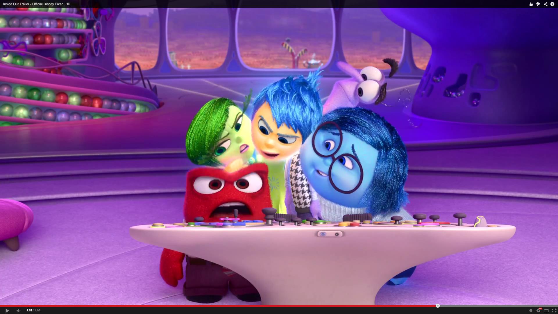 Inside Out trailer: Pixar and Disney movie is about emotions (VIDEO).