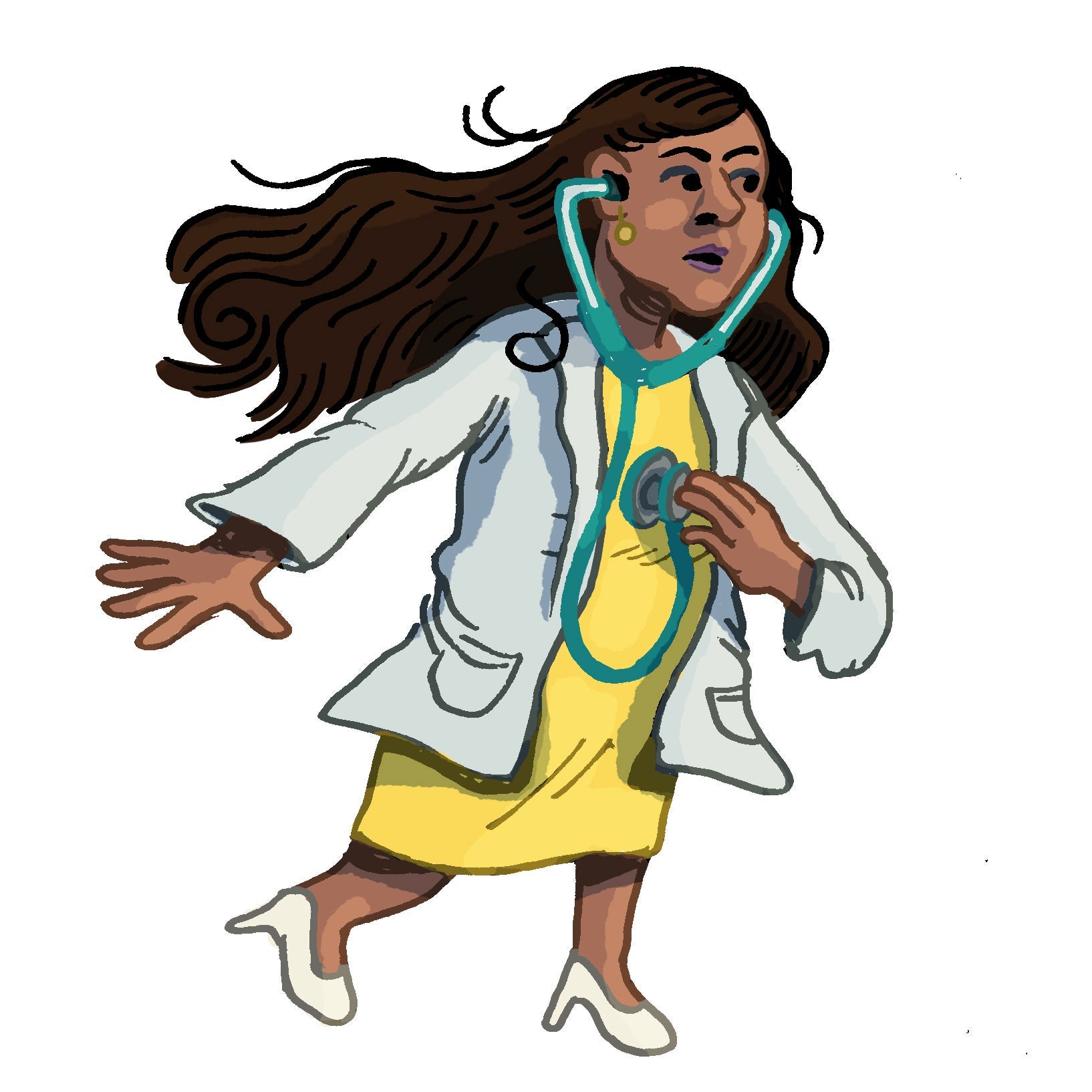 Illustration of Mindy Lahiri.