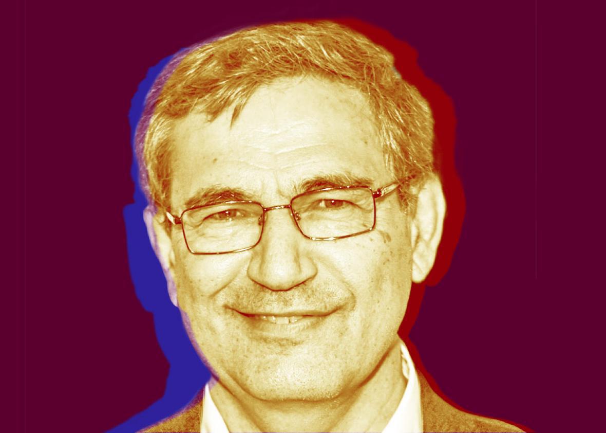 Turkish author and Nobel Prize in Literature Orhan Pamuk