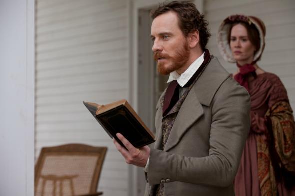 Edwin Epps (Michael Fassbender) and Mistress Epps (Sarah Paulson)