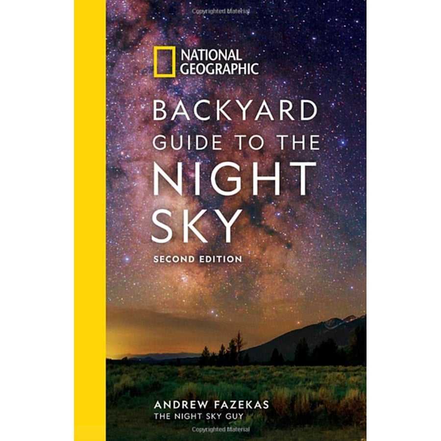 The cover of Backyard Guide to the Night Sky.