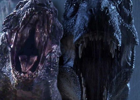 Godzilla and Jurassic Park