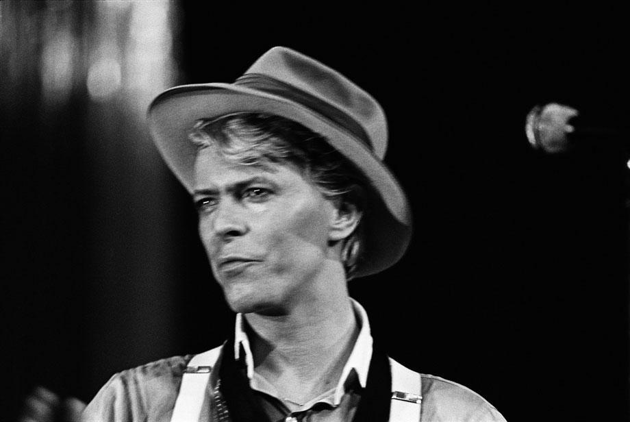 David Bowie, Hartford Civic Center, Hartford, CT, 1983 by Edward Keating