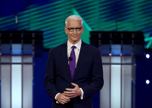 Anderson Cooper did a great job moderating the CNN debate.