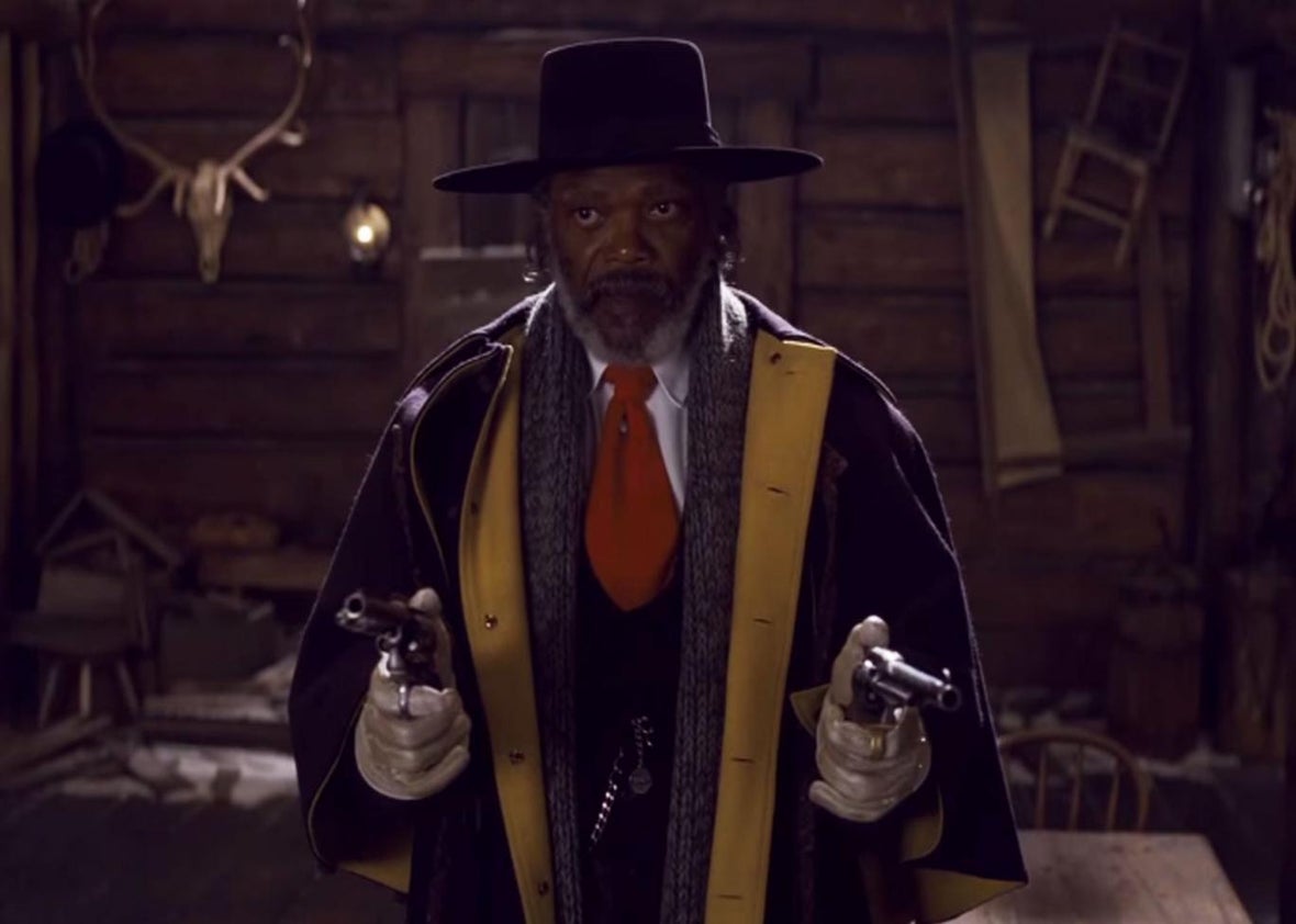 Mexican cowboys getting raped and fucked in the ass Samuel L Jackson S Hateful Eight Monologue About Forcing The General S Son To Give Him Oral Sex Is Familiar Tarantino Territory Video