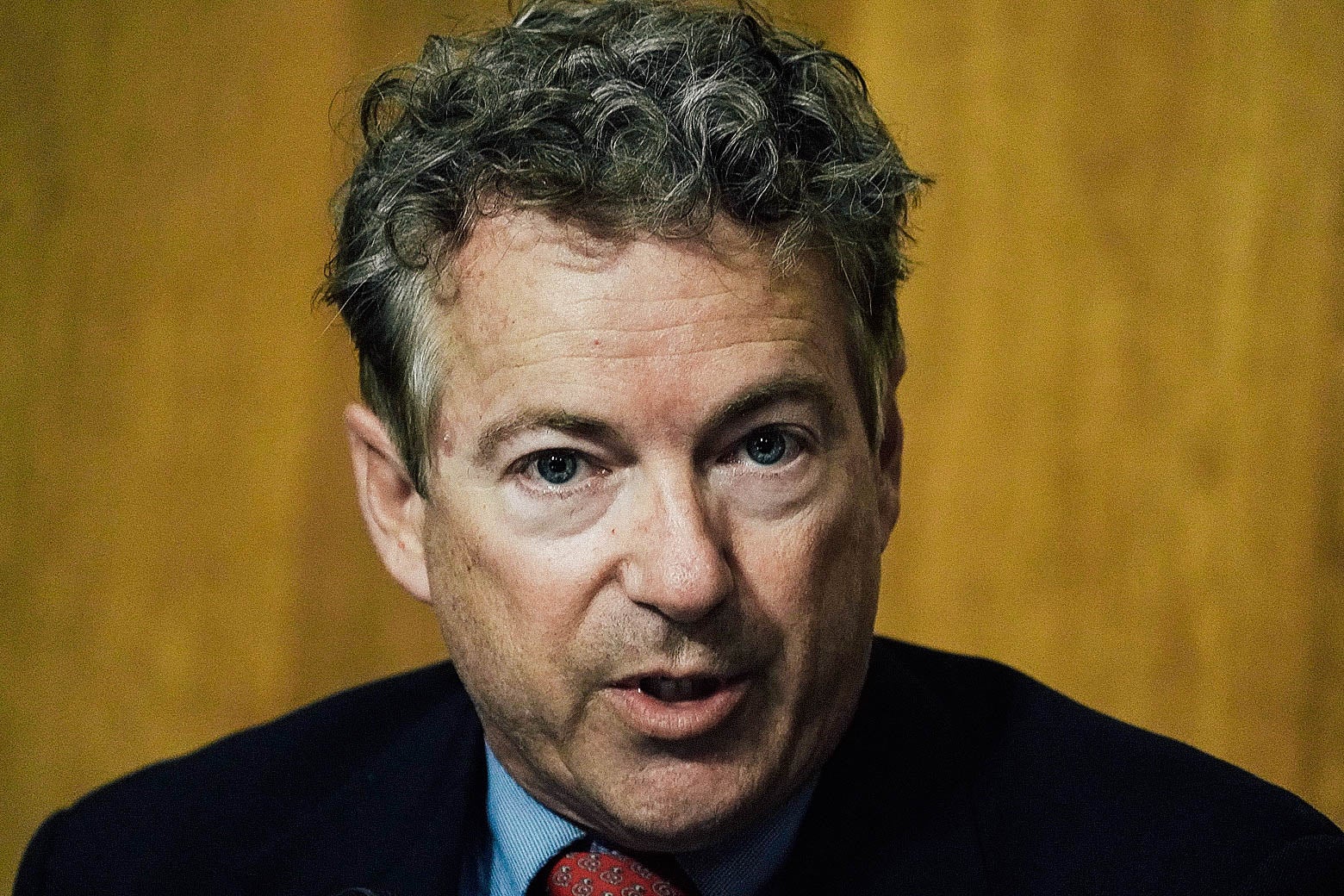 Rand Paul speaks during a Senate Foreign Relations Committee meeting on Apr. 23, 2018 in Washington, DC.