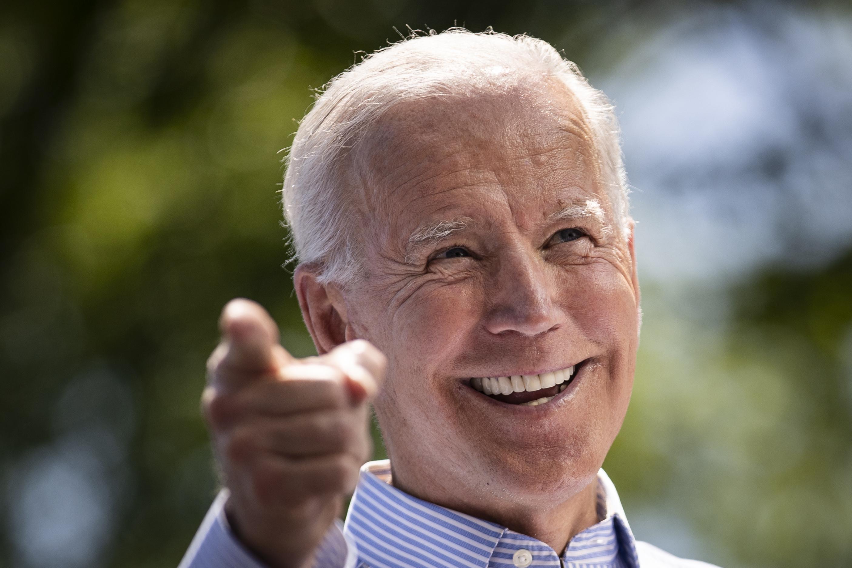 Democratic presidential candidate, former Vice President Joe Biden speaks during a campaign kickoff rally, May 18, 2019 on Philadelphia, Pennsylvania. 