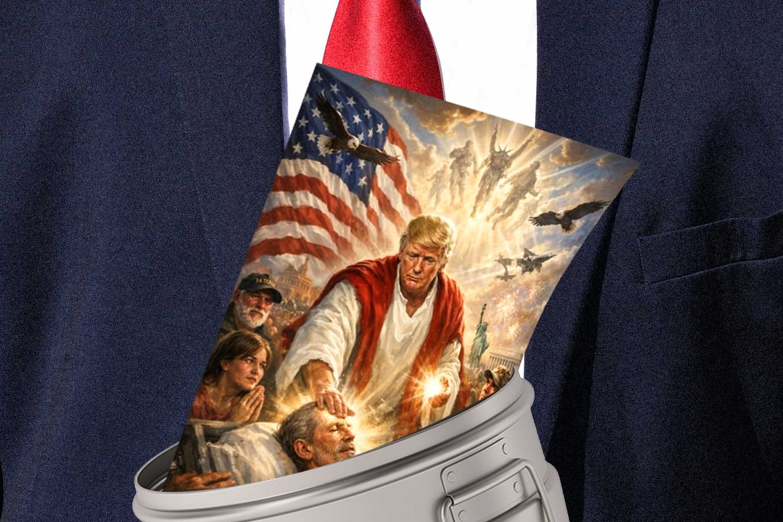 MAGA's Reaction to Trump's Jesus Post Is Surprising-and Revealing