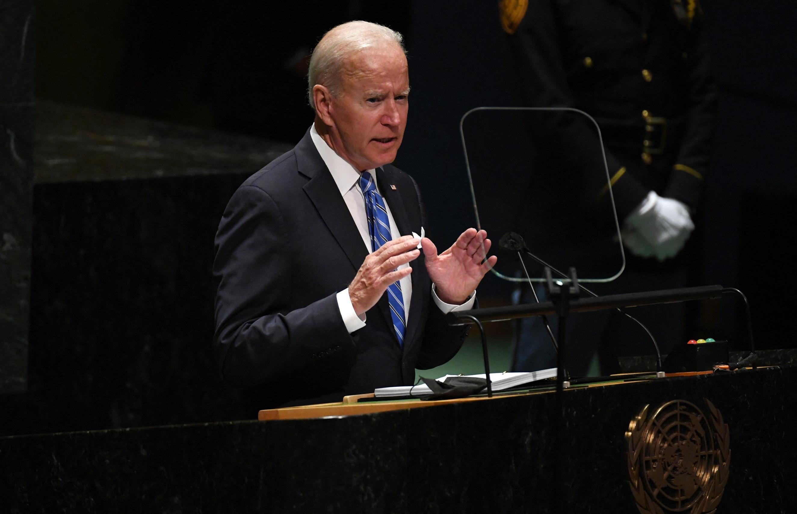 Biden U.N. Speech: Fine Words But Full Of Contrasts.