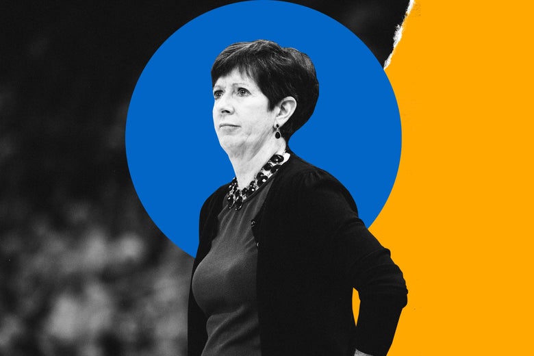 Muffet McGraw’s viral defense of her Notre Dame basketball coaching staff.
