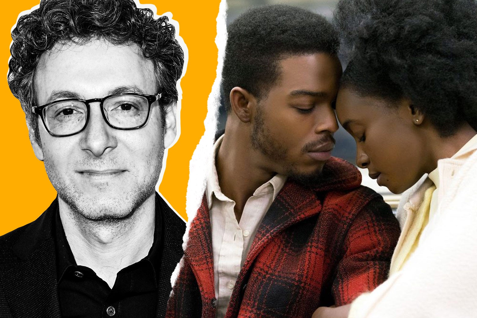 Nicholas Britell and a still from If Beale Street Could Talk.
