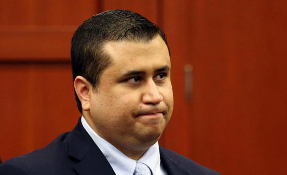 George Zimmerman leaves the courtroom at the end of the day during his trial in Seminole circuit court July 12, 2013 in Sanford, Florida.