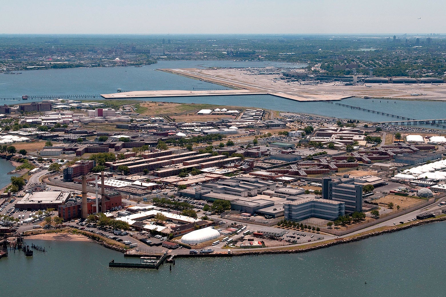 The coronavirus crisis intensifies on Rikers Island.