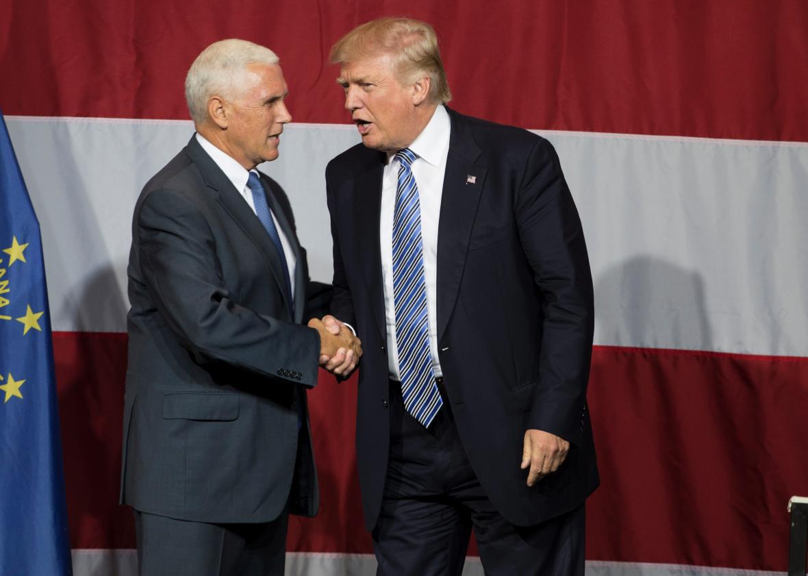 Insane things Donald Trump said that Mike Pence disagrees on