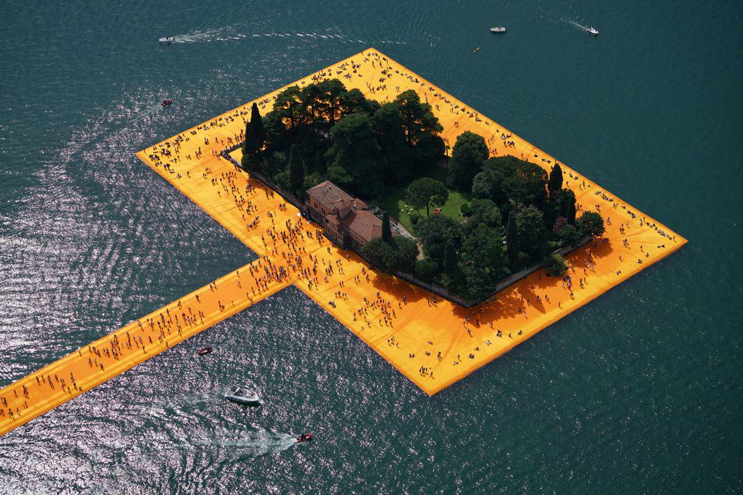 The Floating Piers - The Floating Piers, Lake Iseo, Italy, 2014-16(2)