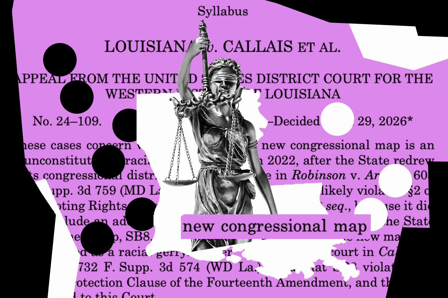 Supreme Court Guts Voting Rights Act in 6-3 Ruling, Striking Down Louisiana's Majority-Black District