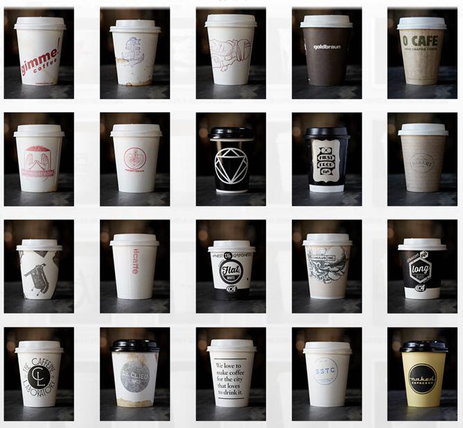 How Disposable Coffee Cup Design Became High Art - Eater