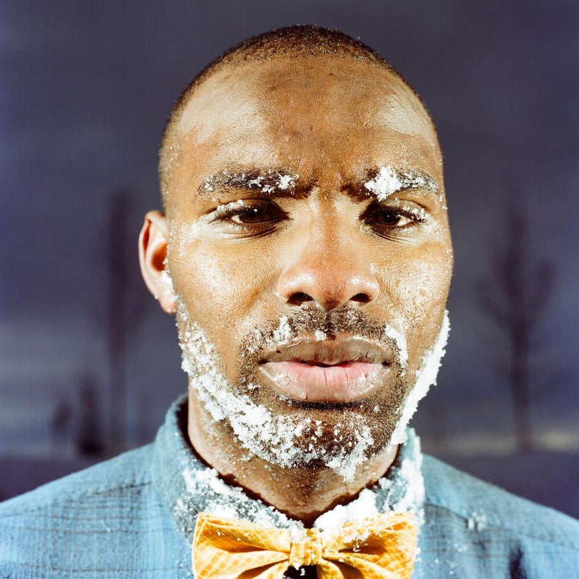 Brian Adams makes portraits of Alaskans in his book, I Am Alaskan.