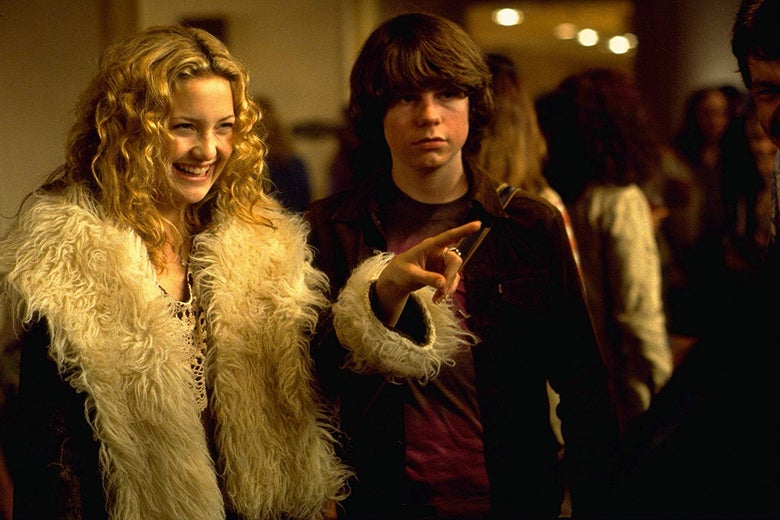 Kate Hudson and Patrick Fugit in Almost Famous.