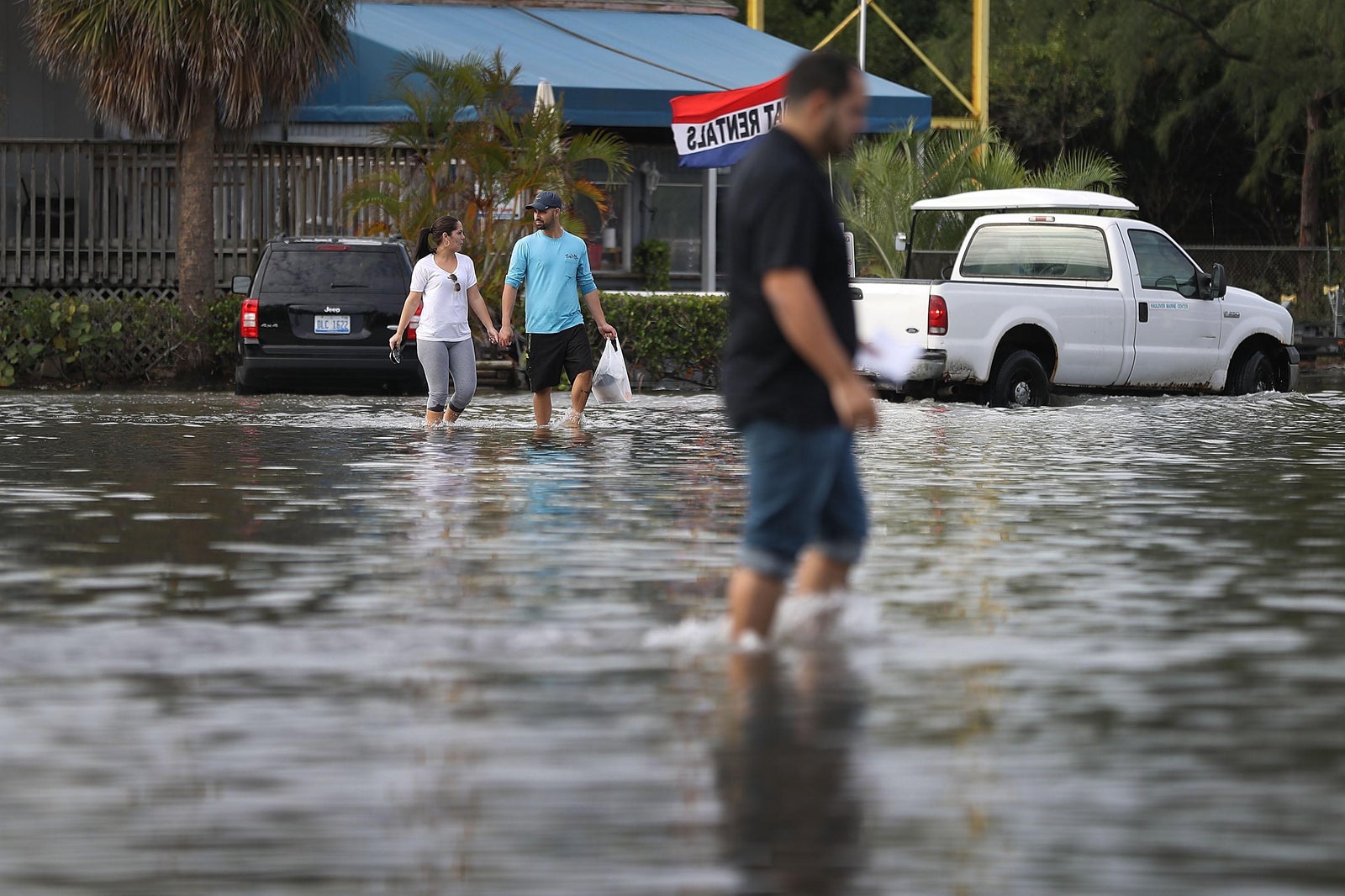 Massive October King Tide Gives Miami Another Taste Of Climate Change