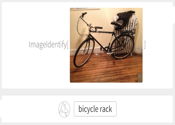 wolfram image identifier: bike rack