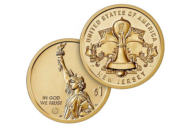 One-dollar gold coins