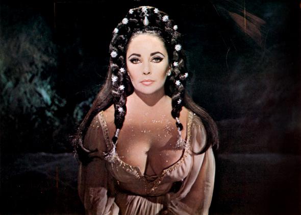 Liz Taylor as Helen of Troy