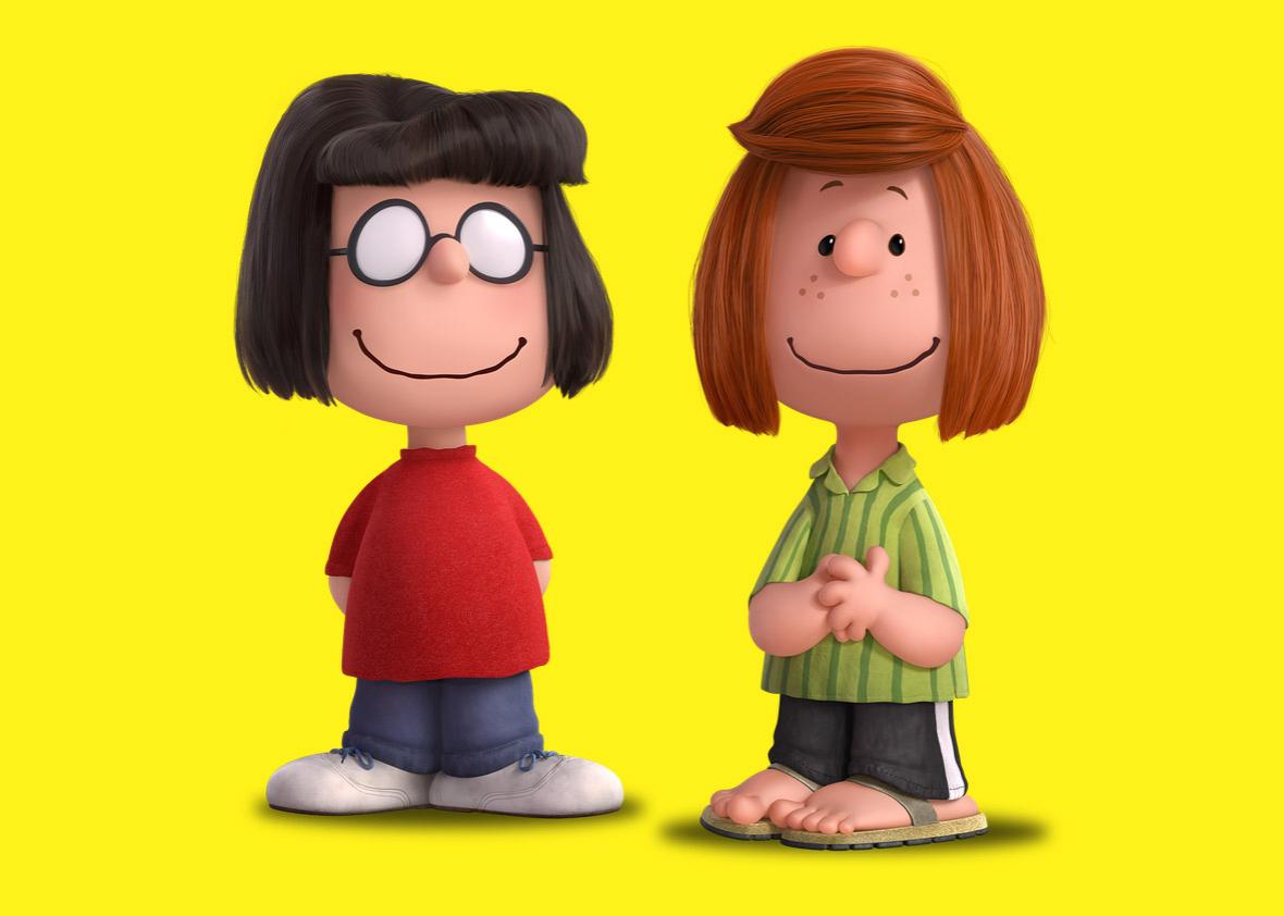 Marcie and Peppermint Patty