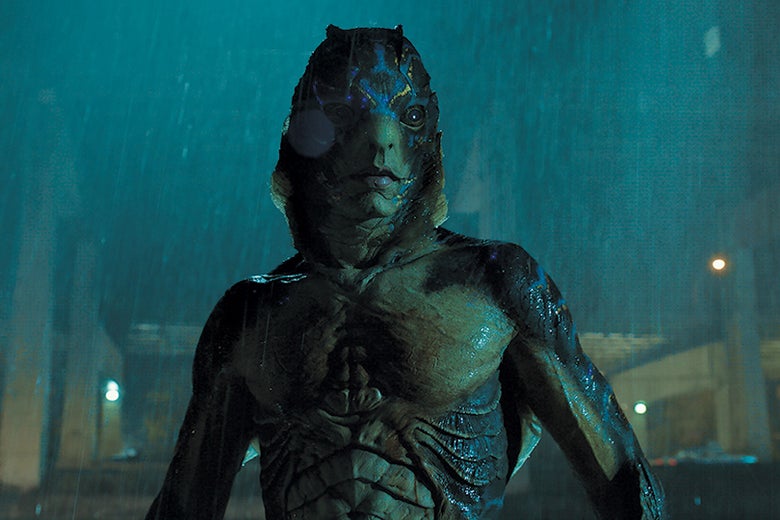 Doug Jones as the Amphibian Man in The Shape of Water
