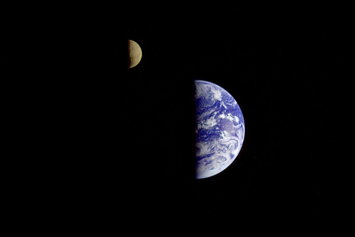 What happens when we look at Earth as an exoplanet? What happens when we look at Earth as an exoplanet?