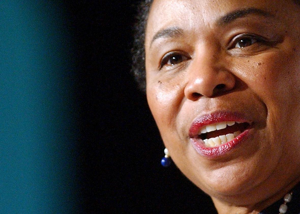US Congresswoman Barbara Lee