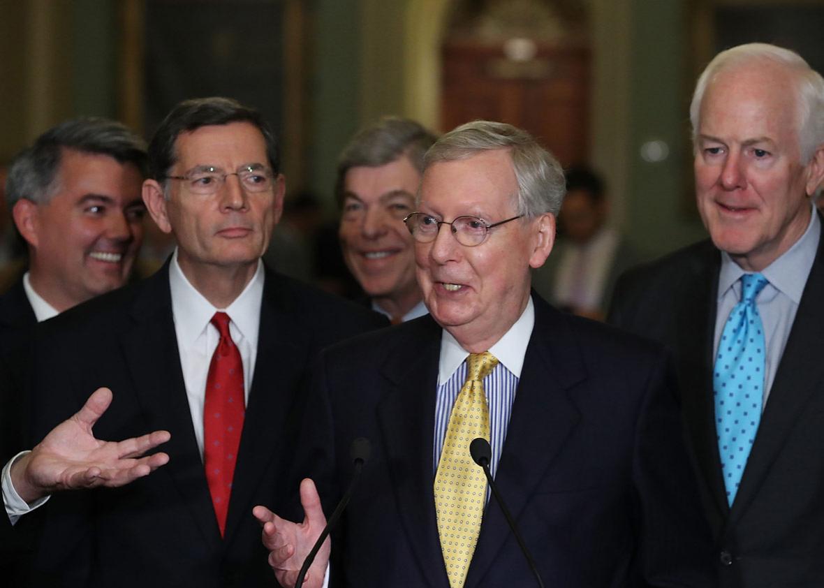Senate Majority Leader Mitch McConnell