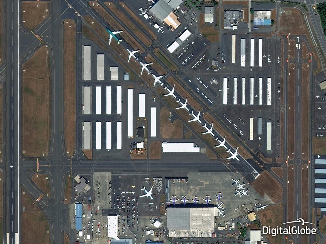 Boeing satellite image
